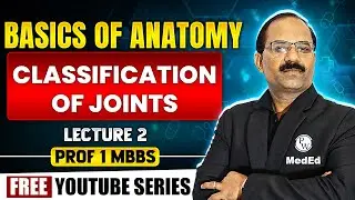Classification of Joints | Basics of Anatomy | Dr. Pradeep Pawar