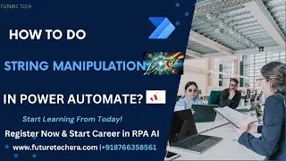 How to do string manipulation in Power Automate? Upper , Lower case & Sub Sring