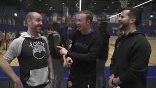 Kirk Lacob (PCA-SF Bay Area Board Member) at SVS with Warriors Outsiders