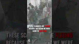 Scammers avoiding a Police Raid