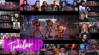 Sonic the Hedgehog 3 - Official Trailer Reaction Mashup 🦔🤣 - Keanu Reeves - Idris Elba - Jim Carrey