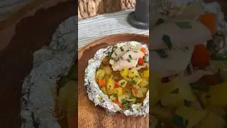 Fragrant chicken in foil