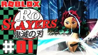 THE BEST *NEW* DEMON SLAYER GAME ON ROBLOX! | Roblox: Ro-Slayers (Demon Slayer) - Episode 1