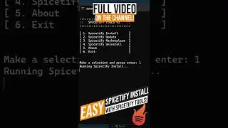 Spicetify Tools Easy Download, Install, Setup, Update