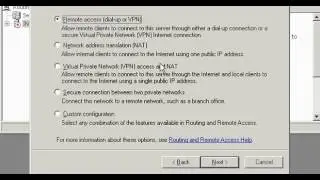 How to enable routing and remote access on Microsoft Server 2003