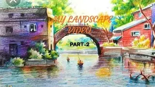 DRAWING A LANDSCAPE PART II🙏🙏