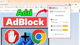 How to add Ad blocker google chrome