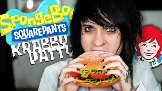 Trying Wendy’s SpongeBob Krabby Patty