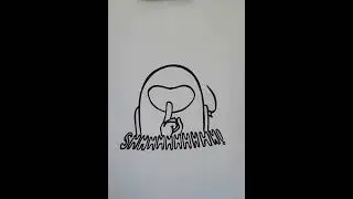 AMONG US XXIX #shorts #art #drawing
