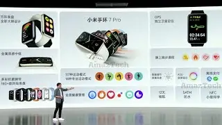 Xiaomi Mi Band 7 Pro - Launch Event Highlights | Inbuilt GPS & NFC