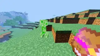 What happens if you hit a creeper with a fire aspect book?