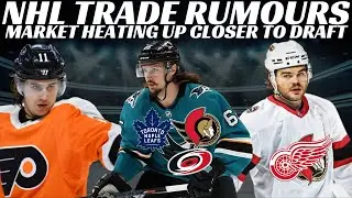 Huge NHL Trade Rumours - Karlsson to Leafs? Flames, Jets, Sens, Flyers + Awards Recap + Signings