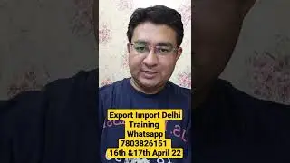Ecommerce Export Import New Delhi Offline Training, 16th &17th April 2022