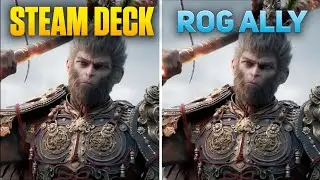 Steam Deck vs ROG Ally - Black Myth: Wukong
