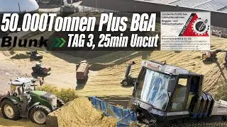 50.000 Tonnen+ BGA | Tag 3 | 25min Uncut #mais #häckseln #fendt #traktor #agriculture #farming #fyag