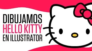 cómo dibujar a hello kitty en illustrator