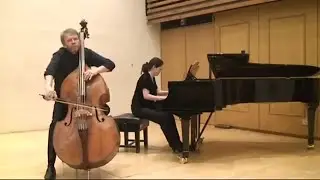 Koussevitzky Double Bass Concerto played by Rinat Ibragimov - Higher quality audio recording