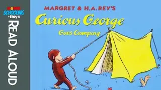 Curious George Goes Camping | Children's Picture Book | Kids Book Read Aloud | Funny Story