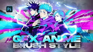 Tutorial GFX Anime Brush Style + Resource - Photoshop Touch Android