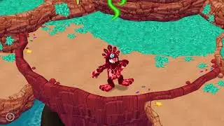 Red Prismatic Mammott (Party Island) - Animation