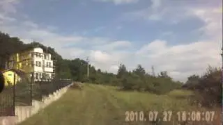 Путь к новым домам в 40 км. от Софии 2010г