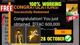 FREE FIRE REDEEM CODE TODAY 28 OCTOBER REDEEM CODE FREE FIRE | FF REDEEM CODE TODAY 28 OCTOBER FF