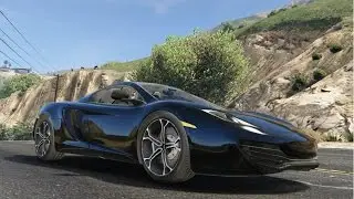 GTA V - 2013 McLaren MP4 12C Spider MQ | Mods / Modifications _REVIEW