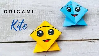 Cute Origami Kite | Making Kite out of Paper | #paperkitemaking | Makar Sankranti Kite
