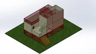 Home K Model Solid Works tutorial #shorts #solidworks #tutorial  #model #home