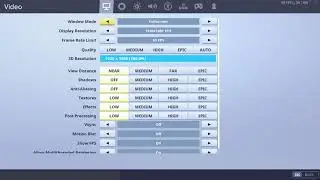 HOW TO GET STRETCHED RES AND FOV SLIDER IN FORTNITE SEASON 9