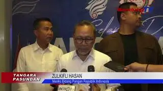 MENKO BIDANG PANGAN RI, ZULKIFLI HASAN MITEMBEYAN RAKORNASKA KA XVI KMHDI