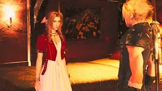Aerith on full interrogation mode - Final Fantasy 7 Rebirth