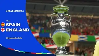 FC 24 - Spain vs. England - UEFA EURO 2024 Final Match | PC