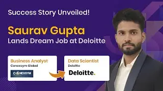 Interview with Saurav Gupta | Placed at Deloitte | Data Scientist | 360DigiTMG