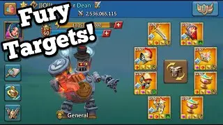 Burning Fury Targets In KvK! - Lords Mobile