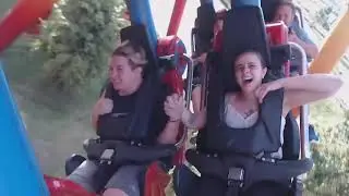 FIREWHIP | Minha reação ao andar na montanha-russa do Beto Carrero World