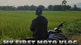 My first moto vlog | Camera & Microphone testing | #motovlog #vlog