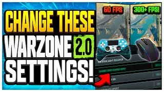 NEW *UPDATED* BEST WARZONE 2.0 SETTINGS [Controller / Keybinds / Color Filters / Windows Settings]
