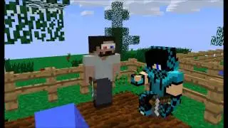 [Minecraft animation] Minecraft player School - Farming