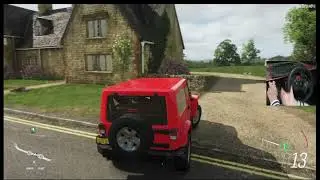 Jeep Wrangler||Realistic Gameplay||Forza Horizan 4||Steering g29 With Shiffter