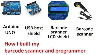 💡 Arduino Barcode Scanner and Programmer
