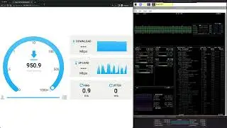 400+Gb Data Transfer in 1 Hour Network Stress Test. (Continuous Speed Test) Raspberry Pi 4B 8 GB RAM