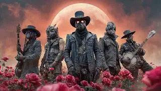GUNPOWDER & ROSES 🔥 Dark Outlaw Country Rock | Love & War Anthem