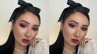 BERRY EYE MAKEUP TUTORIAL | Dania Marie