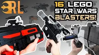 16 LEGO Star Wars guns! | So Uncivilized: RebelLUG Blaster Collab