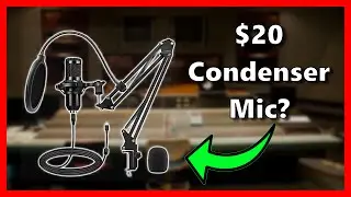 Unboxing The CHEAPEST Condenser Mic On Amazon | Tikysky Condenser Mic Unboxing & Test