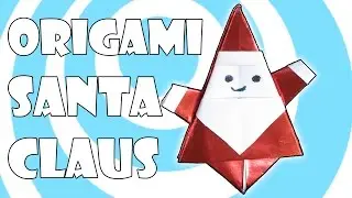 DIY: Origami Santa Claus 🎅  Easy Craft Tutorial 🎬 (Matsuno Yukihiko)