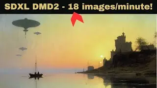 Stable SDXL new model: DMD2 - 4 steps only - Tutorial + Slideshow