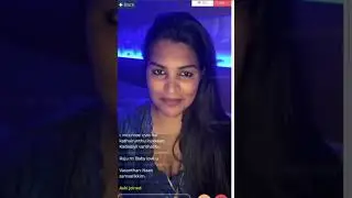 Reshma hot live 