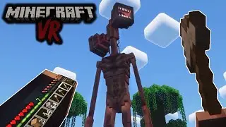 SIREN HEAD in VR Minecraft…